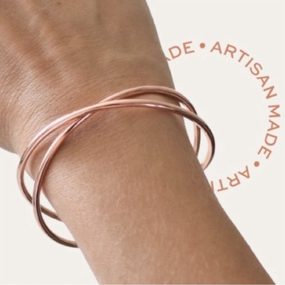 Tribe Alive Rose Gold Cuff - Picture 3 of 3